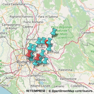 Mappa Via Colle Carino, 00012 Guidonia Montecelio RM, Italia (12.19235)