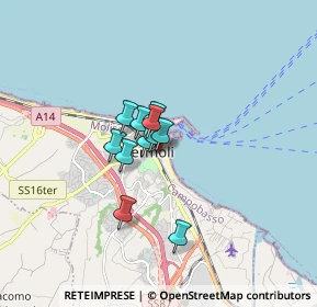 Mappa Via delle Lampare, 86039 Termoli CB, Italia (0.97909)