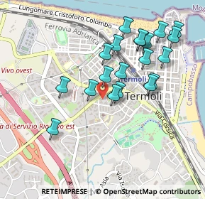 Mappa Via Alcide de Gasperi, 86039 Termoli CB, Italia (0.48)