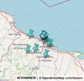 Mappa Terminal Bus, 86039 Termoli CB, Italia (5.71615)