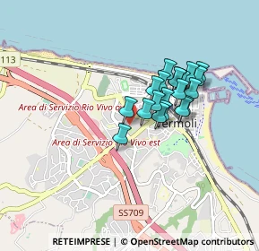 Mappa Terminal Bus, 86039 Termoli CB, Italia (0.6765)