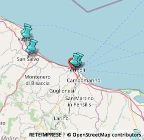 Mappa Via Udine, 86039 Termoli CB, Italia (30.65286)