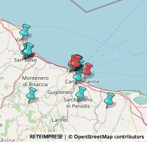 Mappa Traversa via Madonna delle Grazie, 86039 Termoli CB, Italia (12.25938)