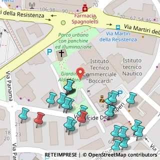 Mappa Via A. de Gasperi, 86039 Termoli CB, Italia (0.08148)