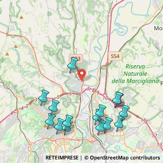 Mappa Via Grottelle, 00188 Roma RM, Italia (5.508)