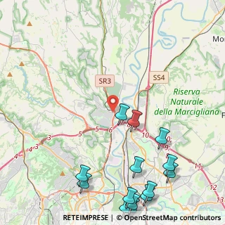 Mappa Via Grottelle, 00188 Roma RM, Italia (6.50429)