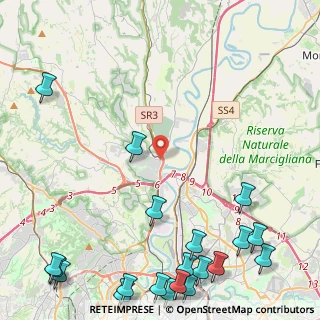 Mappa Via Grottelle, 00188 Roma RM, Italia (7.4455)