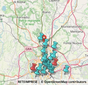 Mappa Via Grottelle, 00188 Roma RM, Italia (9.045)