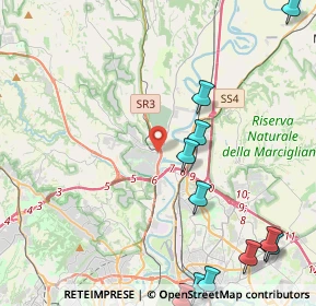 Mappa Via Grottelle, 00188 Roma RM, Italia (6.18909)