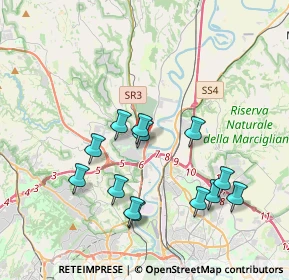 Mappa Via Grottelle, 00188 Roma RM, Italia (3.92308)