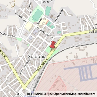 Mappa Viale Roma, 2, 00012 Guidonia Montecelio, Roma (Lazio)