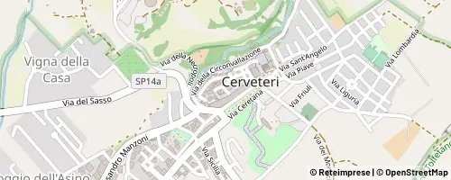 Mappa Cerveteri