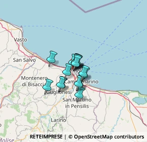 Mappa Via Luigi Einaudi, 86039 Termoli CB, Italia (6.5575)