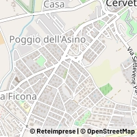 地图 Cerveteri