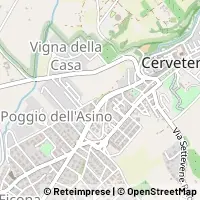 Mapa Cerveteri