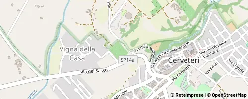 Mappa Cerveteri