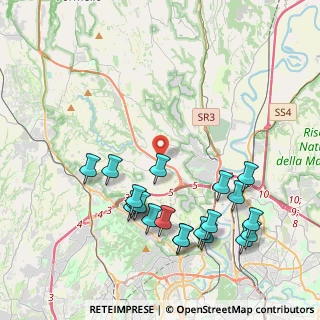 Mappa Via della Giustiniana, 00123 Roma RM, Italia (4.7905)