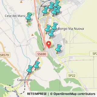 Mappa Via Pacinotti, 67051 Avezzano AQ, Italia (2.4825)