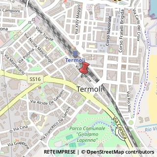 Mappa Viale Trieste, 10, 86039 Termoli, Campobasso (Molise)