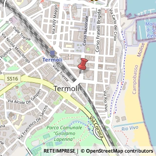 Mappa Corso Nazionale, 105, 86039 Termoli, Campobasso (Molise)