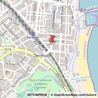 Mappa Corso Nazionale, 99, 86039 Termoli, Campobasso (Molise)