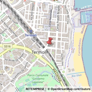 Mappa Corso Nazionale, 186, 86039 Termoli, Campobasso (Molise)