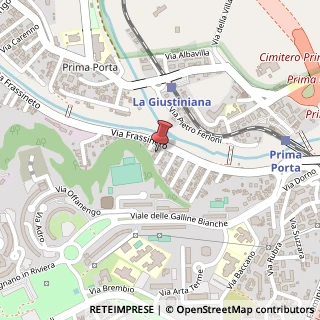 Mappa Via Jacopo della Riviera, 23, 00188 Roma, Roma (Lazio)