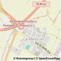 Mapa Ponsacco