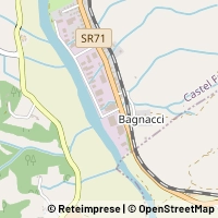 Kaart Castel Focognano