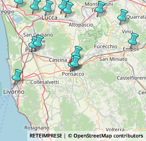 Mappa Via Mandriola, 56038 Ponsacco PI, Italia (20.94643)