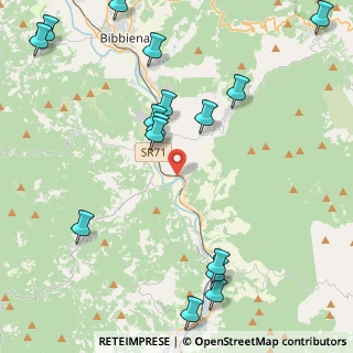 Mappa SR 71 Umbro Casentinese Romagnola, 52010 Subbiano AR, Italia (5.655)