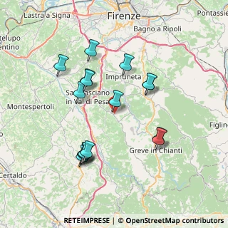 Mappa Via Antonio Gramsci, 50026 San Casciano in Val di pesa FI, Italia (7.44438)
