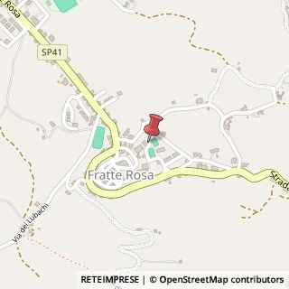 Mappa Via I'Maggio, 2, 61040 Fratte Rosa, Pesaro e Urbino (Marche)