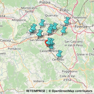 Mappa Via Remo e Santino Gori, 50051 Castelfiorentino FI, Italia (10.52643)