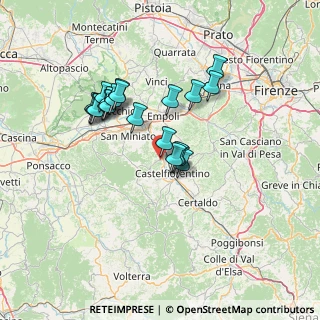 Mappa Via Remo e Santino Gori, 50051 Castelfiorentino FI, Italia (12.2225)
