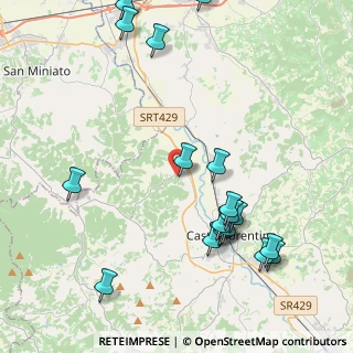 Mappa Via Remo e Santino Gori, 50051 Castelfiorentino FI, Italia (5.25)