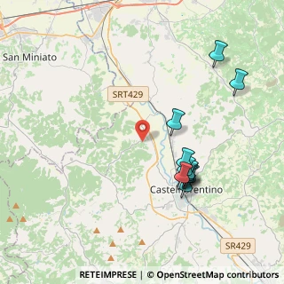 Mappa Via Remo e Santino Gori, 50051 Castelfiorentino FI, Italia (4.10545)
