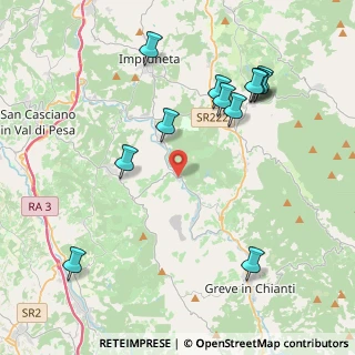 Mappa Via Chiantigiana sulla Greve, 50026 San Casciano in Val di pesa FI, Italia (4.69333)