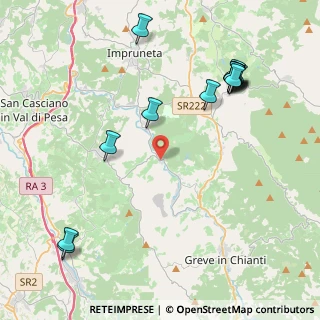 Mappa Via Chiantigiana sulla Greve, 50026 San Casciano in Val di pesa FI, Italia (5.20846)