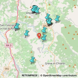 Mappa Via Chiantigiana sulla Greve, 50026 San Casciano in Val di pesa FI, Italia (4.5985)