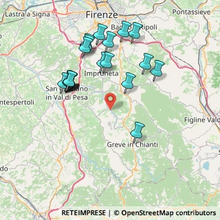 Mappa Via Chiantigiana sulla Greve, 50026 San Casciano in Val di pesa FI, Italia (8.106)