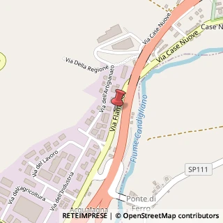 Mappa Via Flaminia, 235, 61041 Acqualagna, Pesaro e Urbino (Marche)