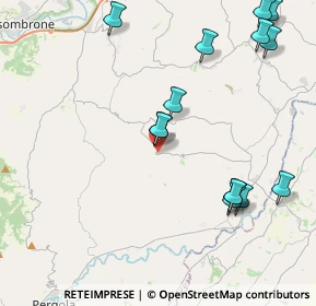 Mappa Via delle Mura, 61040 Fratte Rosa PU, Italia (5.00786)