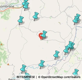 Mappa Via delle Mura, 61040 Fratte Rosa PU, Italia (6.24438)