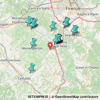 Mappa Via Certaldese, 50026 San Casciano in Val di pesa FI, Italia (7.242)