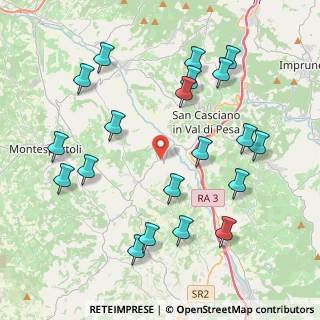 Mappa Via Certaldese, 50026 San Casciano in Val di pesa FI, Italia (4.7325)