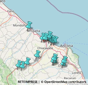 Mappa Via IV Novembre, 60018 Montemarciano AN, Italia (13.99188)