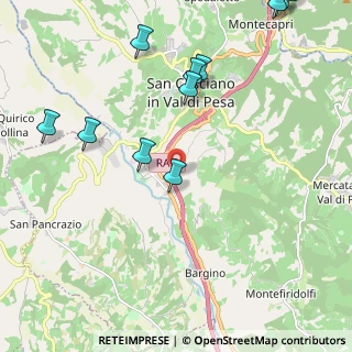 Mappa Via Cassia per Siena, 50026 San Casciano in Val di Pesa FI, Italia (2.79091)