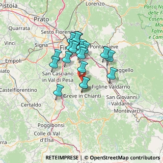 Mappa Via Colombaia, 50022 Greve in Chianti FI, Italia (11.159)