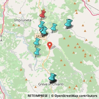 Mappa Via Colombaia, 50022 Greve in Chianti FI, Italia (4.394)